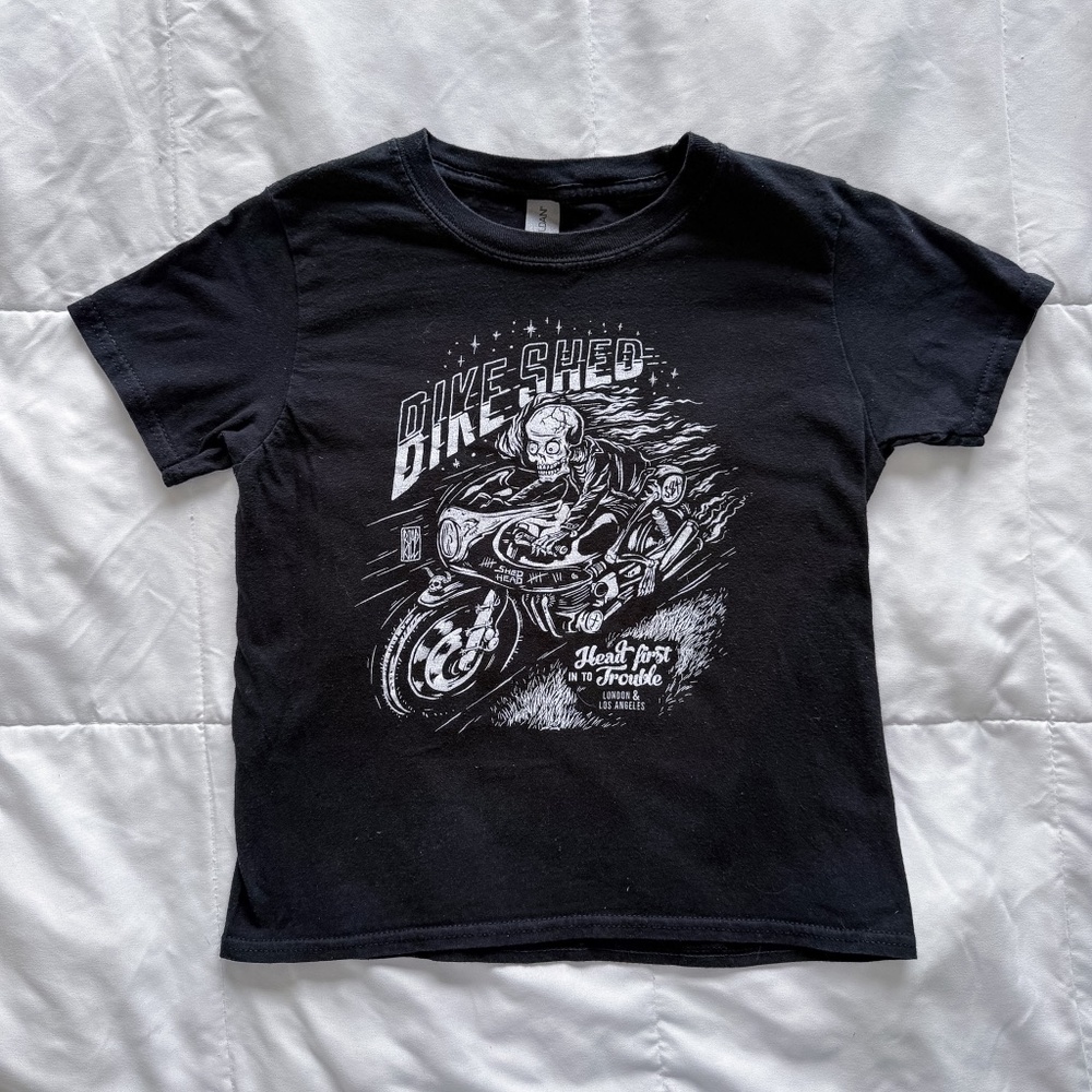 THE BIKE SHED Graphic Moto Baby Tee